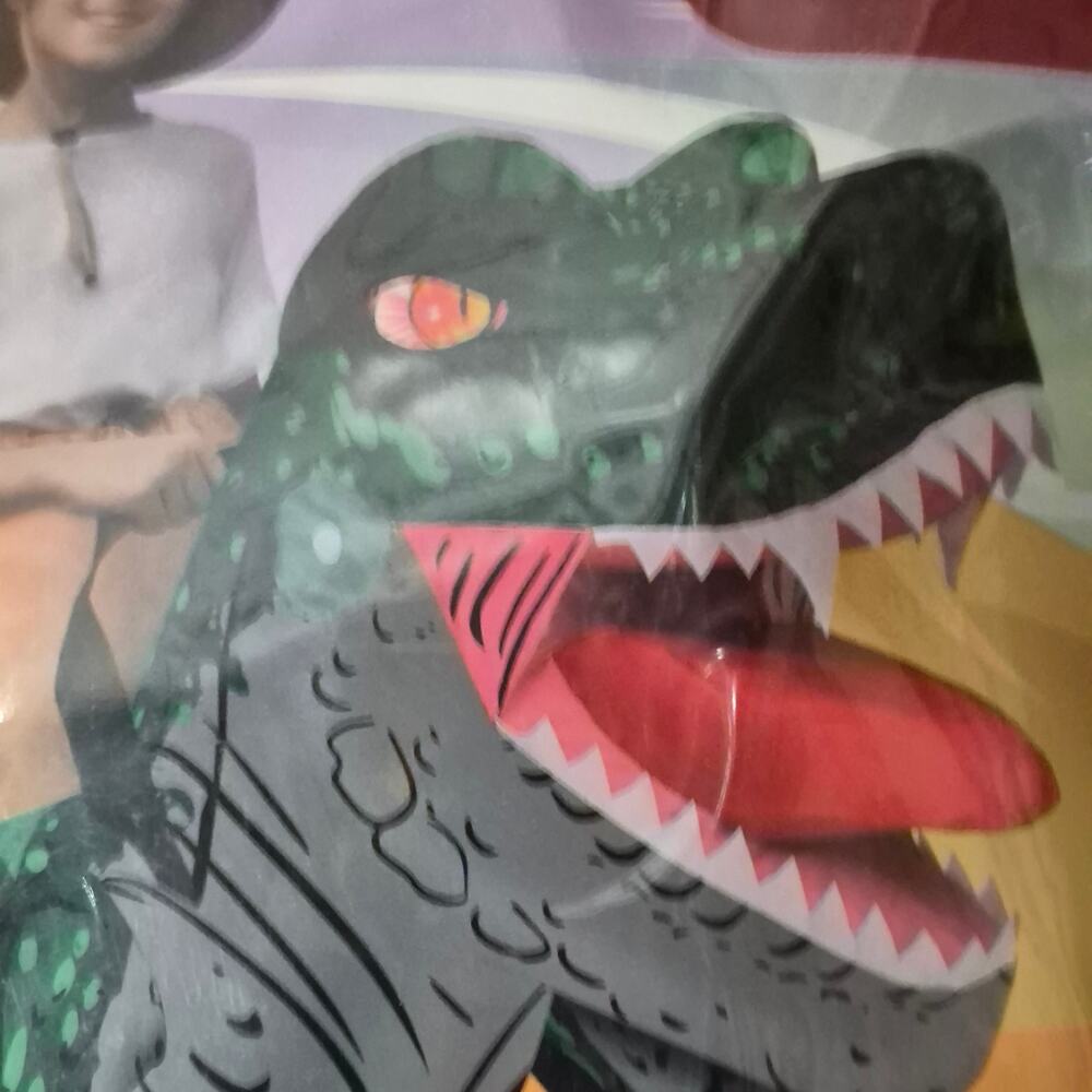 Halloween Costume Inflatable Dinosaur Costume Kids Riding T Rex Air Blow 7-10 YR